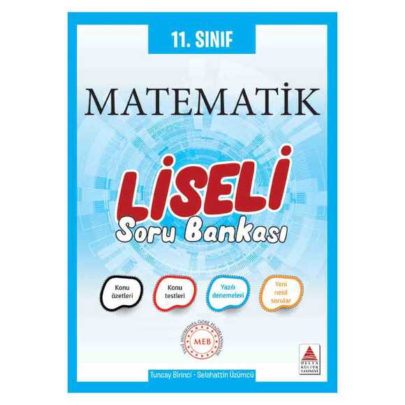 Delta 11. Sınıf Matematik Soru Bankası - Liseli