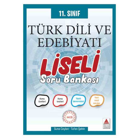 Delta 11. Sınıf Türk Dili ve Edebiyatı Soru Bankası - Liseli