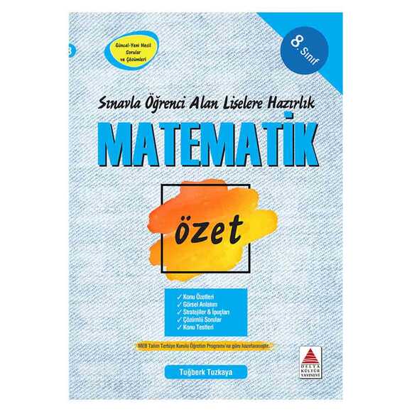 Delta 8. Sınıf Matematik Özet Liselere Hazırlık