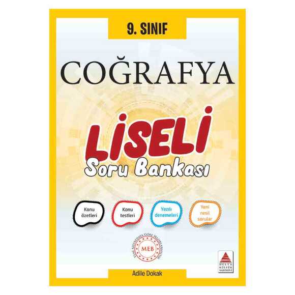 Delta 9. Sınıf Coğrafya Soru Bankası (Liseli) 2020