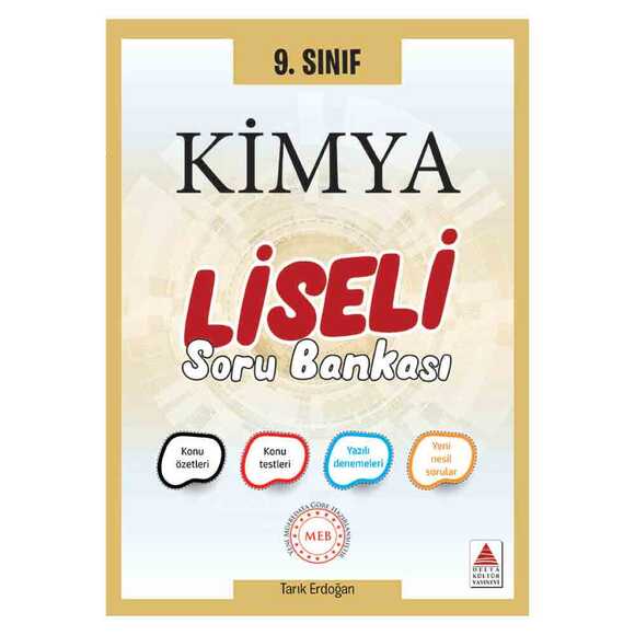 Delta 9. Sınıf Kimya Soru Bankası - Liseli