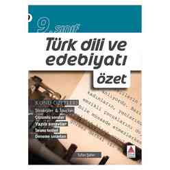 Delta 9. Sınıf Türk Dili ve Edebiyatı Özet - Thumbnail