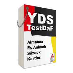 Delta Yayıncılık - Delta Almanca Eş Anlamlı Sözcük Kartları (YDS) 2019