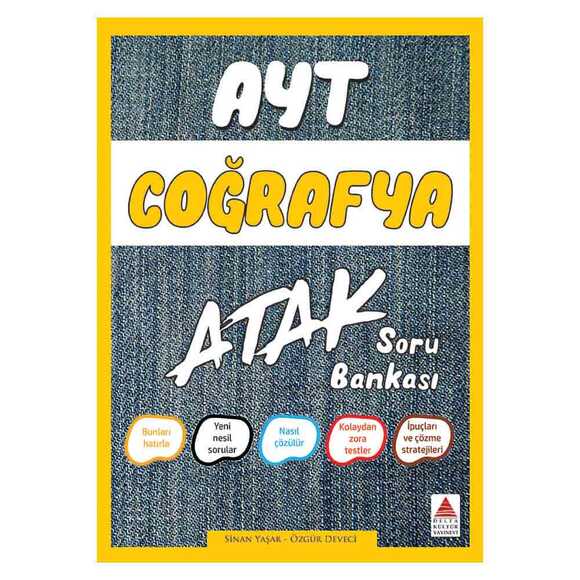 Delta AYT Coğrafya Soru Bankası - Atak