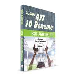 Delta Yayıncılık - Delta AYT Eşit Ağırlık Çözümlü 10 Deneme 2019