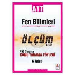 Delta Yayıncılık - Delta AYT Fen Bilimleri Konu Tarama Fasikülleri 2020