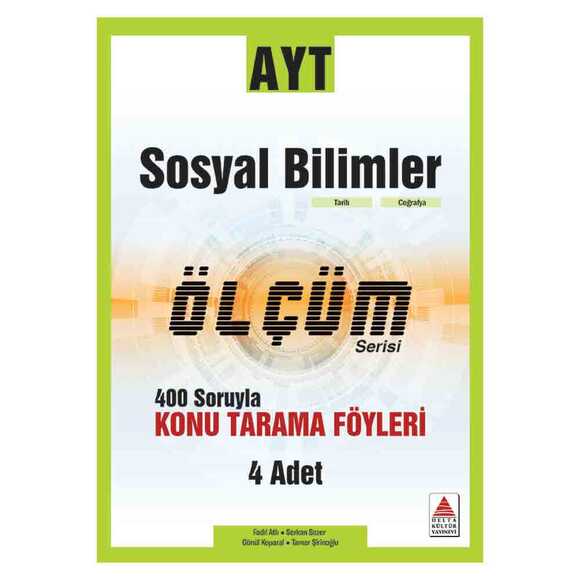 Delta AYT Sosyal Bilimler Konu Tarama Fasikülleri