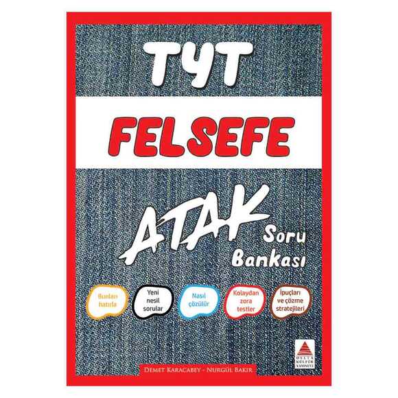 Delta TYT Felsefe Soru Bankası - Atak