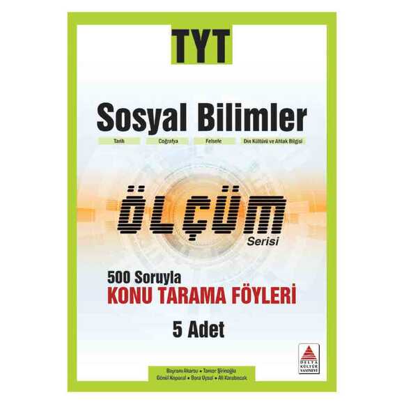 Delta TYT Sosyal Bilimler Konu Tarama Fasikülleri