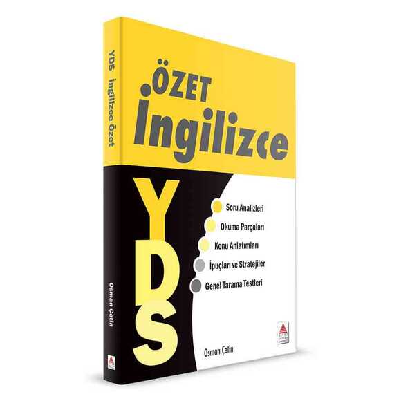 Delta YDS Özet İngilizce 2019