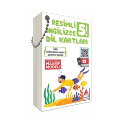 DELTA/5 SINIF RESİMLİ İNGİLİZCE DİL KART - Thumbnail