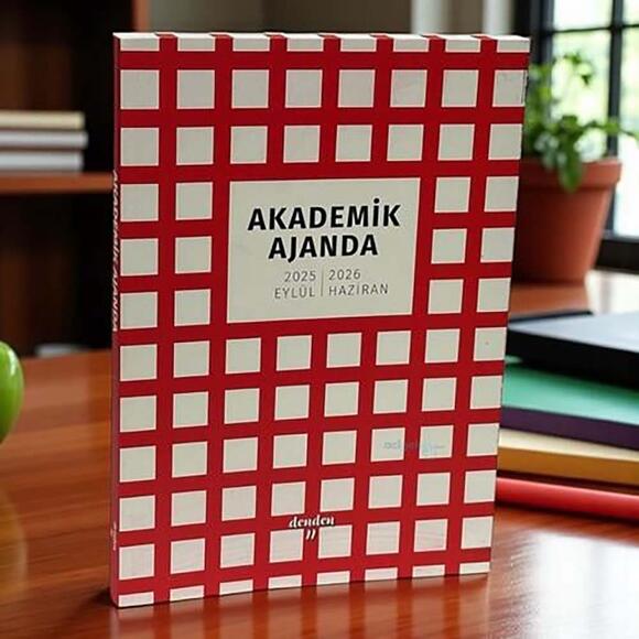 Denden Akademik 2025-2026 Kırmızı DD-017