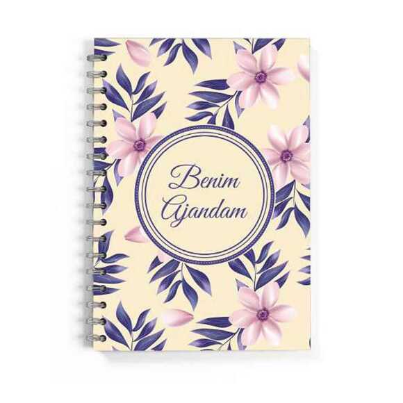Denden Benim Ajandam Bej 17x24