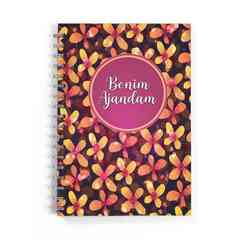 Denden - Denden Benim Ajandam Kırmızı 17x24