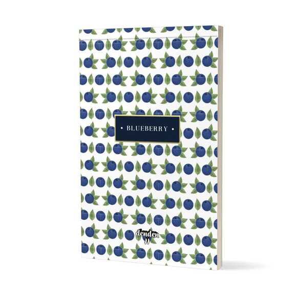 Denden Blueberry 15X23 Cm Yumuşak Kapak Defter 80 Sayfa Dz