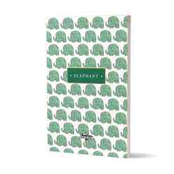 Denden - Denden Elephant 15X23 Cm Yumuşak Kapak Defter 80 Sayfa Dz
