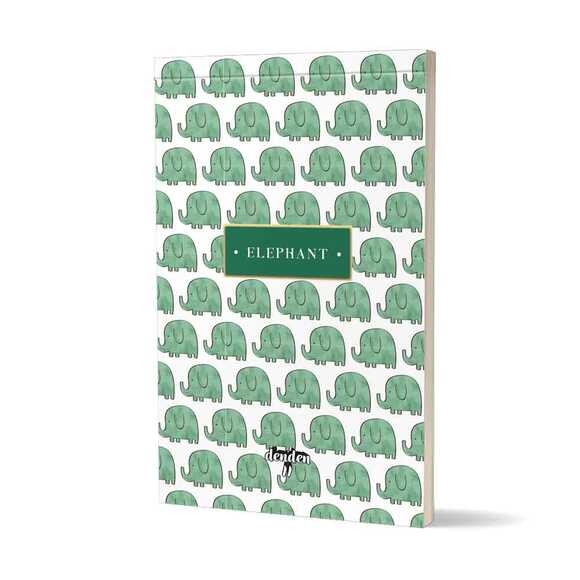 Denden Elephant 15X23 Cm Yumuşak Kapak Defter 80 Sayfa Dz