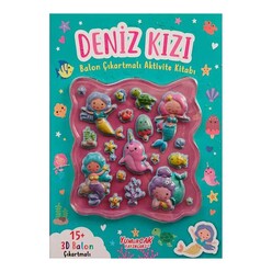 Deniz Kızı - Balon Çıkartmalı Aktivite Kitabı - Thumbnail