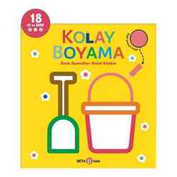 Deniz Oyuncakları Resim Kitabım - Kolay Boyama 18 Ay ve Üzeri - Thumbnail