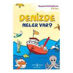 Denizde Neler Var? – Boyama Kitaplarım 4-5 Yaş - Thumbnail