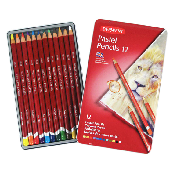 Derwent Pastel Boya Kalemi 12 Renk DW32991 JU7178 Derwent Pastel Boya Kalemi 12 Renk DW32991 JU7178
