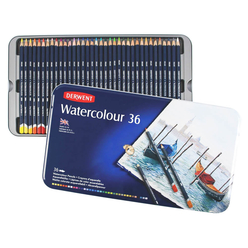 Derwent Watercolour Aquarell Boya Kalemi 36 Renk DW32885 - Thumbnail