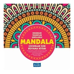 Desenler Tezhipler Şekillerle Mandala - Pembe Kitap - Thumbnail