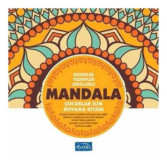 Desenler Tezhipler Şekillerle Mandala - Sarı Kitap