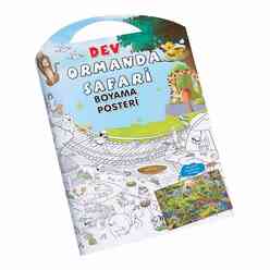 Dev Boyama Posteri Ormanda Safari - Thumbnail