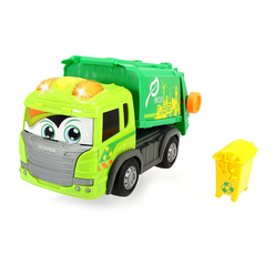 Dickie Happy Scania Garbage Truck 203816001 - Thumbnail