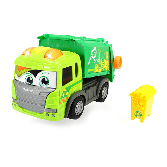 Dickie Happy Scania Garbage Truck 203816001