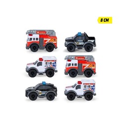 Dickie Micro Rescue Team 3’lü Kurtarma Araç Seti 8 Cm 2 Asorti 203712031 - Thumbnail
