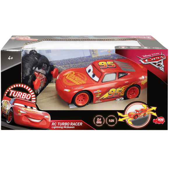 Dickie Turbo Racer Lightning Mc Queen 1:24 17 cm 203084003