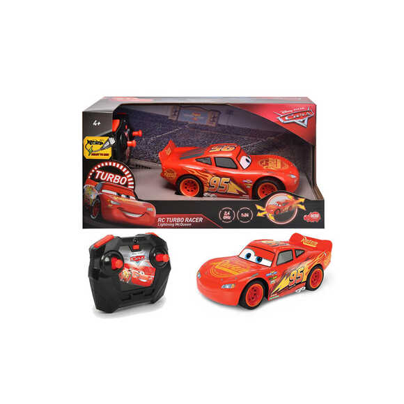Dickie Uzaktan Kumandalı Cars Lightning McQueen Turbo Yarışçı 1:24 203084028