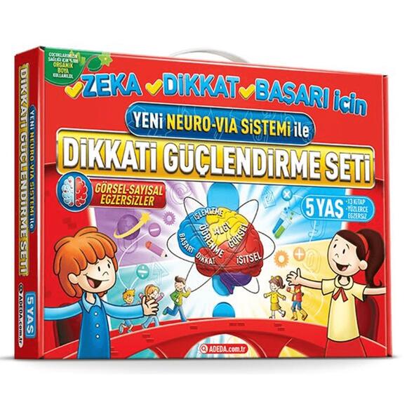 Dikkat Güçlendirme Seti 5 Yaş (Kutulu)