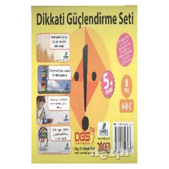 Dikkati Güçlendirme Seti 2. Sınıf 8 Yaş