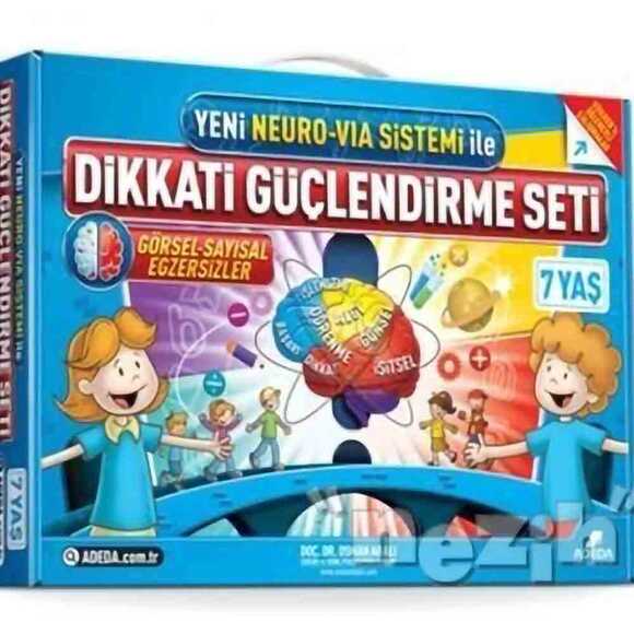 Dikkati Güçlendirme Seti 7 Yaş Yeni Neuro-Via Sistemi İle