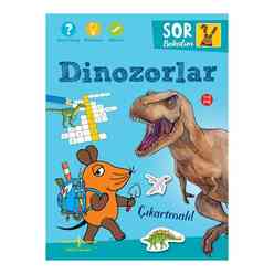 Dinazorlar - Sor Bakalım Serisi Çıkartmalı Kitap - Thumbnail