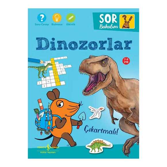 Dinazorlar - Sor Bakalım Serisi Çıkartmalı Kitap