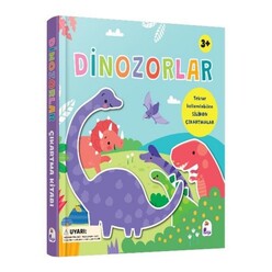İndigo Kitap - Dinozorlar - Silikon Çıkartmalı