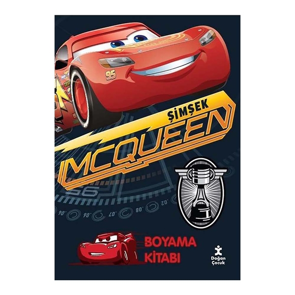 Disney Arabalar Şimşek Mcqueen Boyama Kitabı