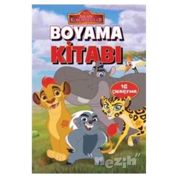 Disney Aslan Koruyucular Boyama Kitabı