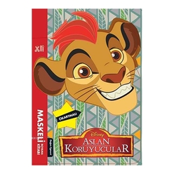 Disney Aslan Koruyucular - Maskeli Boyama Kitabı - Thumbnail