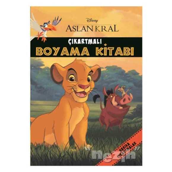 Disney Aslan Kral Çıkartmalı Boyama Kitabı