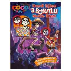 Disney Coco Haydi Eğlen 3 Boyutlu Maske Kitabı - Thumbnail