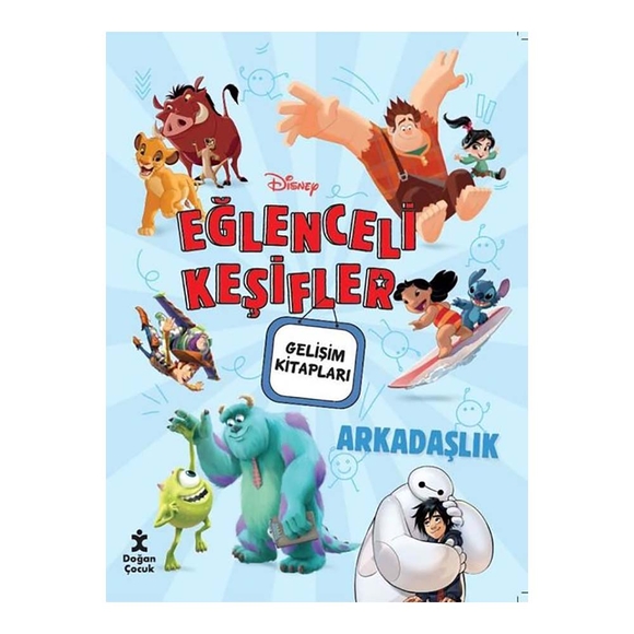 Disney Eğlenceli Keşifler Arkadaşlık Gelişim Kitabı