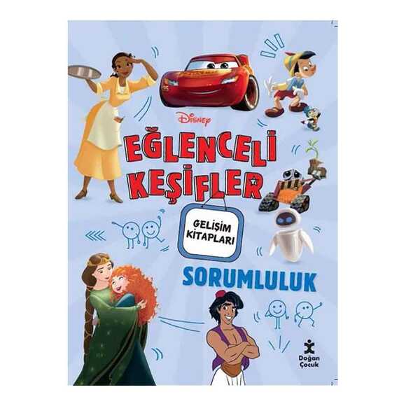 Disney Eğlenceli Keşifler Sorumluluk Gelişim Kitabı