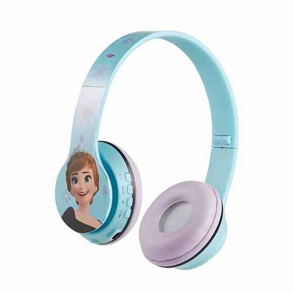 Disney Frozen Karlar Ülkesi Anna Elsa Bluetooth Kulaklık Kablosuz Çocuk Kulaklığı Lisanslı DY-2004-F
