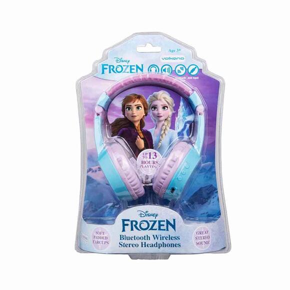 Disney Frozen Karlar Ülkesi - Anna Elsa Mikrofonlu Bluetooth Kulaklık Kablosuz Çocuk Kulaklığı Lisan
