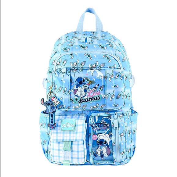 Disney İlkokul Çantası Stitch Charm-Lx Dramas 17915